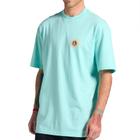 Camiseta Volcom Comfort Scorcho SM25 Masculina Verde Claro