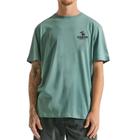 Camiseta Volcom Long Fit Psychedai Verde Claro