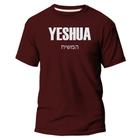 Camiseta YESHUA Masculina e Feminina 100% Algodão Moda Evangélica