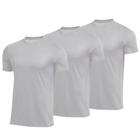camisetas dry fit masculina treino musculação academia tecido anti suor kit 3