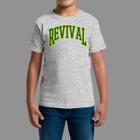 Camisetas Infatil Religiosa Casual Estilosa Gola Redonda Revival