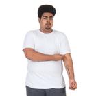 Camisetas Masculina Manga Curta TechMalhas Lisa Basica Plus Size