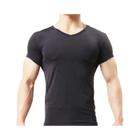 Camisetas Masculinas De Malha De Seda Gelada Transparente Ver Através De Camisetas Sexy De