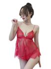 Camisola de lingerie SINGUYUN Smock Babydoll Chemise para mulheres