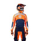 Camisola de motocross Fox Racing 180 NITRO laranja fluorescente