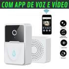 campainha com visor noturno sem fio câmera wifi novo vídeo porteiro inteligente comunicação bi-direcional sistema de seg