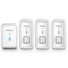 Campainha sem fio CIB 101 Intelbras Com 3 pontos externos