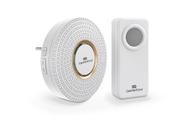 Campainha Wireless Sem Fio Bivolt Casa Comfort Door Branca