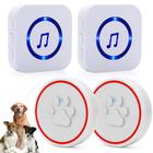 Campainhas para cães ChunHee Touch Sensitive Wireless com 55 anéis