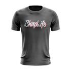 Camsieta Estampada Basica Shap Life Academia Corrida