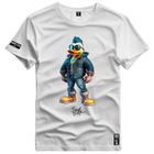 Camsieta Estampada Pato Hunter Jaqueta Couro Shap Life