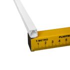 Canaleta de PVC Reforçada 10 x 10 x 2000 mm (1x1x200cm) Branca com Fita Dupla Face (Ref.: 620913DF)