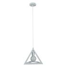 Candeeiro de Teto Triangular Retro Wokex - Estilo Minimalista