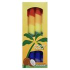 Candles Taper Coconut Rainbow 1 unidade da Aloha Bay (pacote com 2)