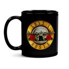 Caneca 100% Black Gun'S Roses