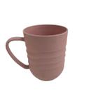 Caneca 300 ml Design Fibra Bambu sofisticada elegante chic