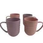 Caneca 300ml Design Fibra Bambu sofisticada alta qualidade