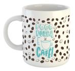 Caneca 300Ml Foco Força E Café - Lumni Presentes