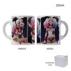 Caneca 325ml Alerquina Harley Quinn DC Comics