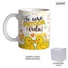 Caneca 325ml Dia Dos Namorados TE AMO PATODAVIDA