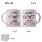 Caneca 325ml Dia Dos Professores Prof De Artes Corujinhas