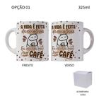 Caneca 325ML Flork A vida é feita de escolhas, eu escolhi