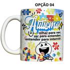 Caneca 325ml Flork Autismo TEA Transtorno Espectro Autista