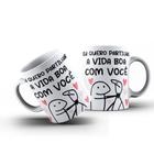 Caneca 325ml Flork Eu quero partilhar a vida boa