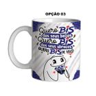 Caneca 325ml Flork Páscoa Chocolate Eu quero Bis de você