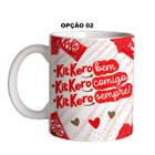 Caneca 325ml Flork Páscoa Kit Kat Kit Kero bem comigo sempre