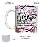 Caneca 325ml Flork Profissões Artesã