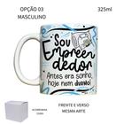 Caneca 325ml Flork Profissões Empreendedor Empreendedora