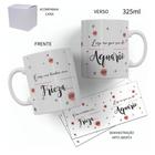 Caneca 325ML Frases Signos Minimalista Com Caixa