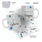 Caneca 325ML Frases Signos Minimalista Com Caixa