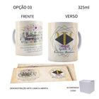 Caneca 325ml Profissões RH Recursos Humanos - LARANJA E MIMOS