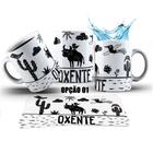 Caneca 325ml Xilogravura Nordeste Oxente Se Avexe Não