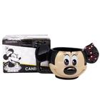 Caneca 3d Minnie Mouse Rosto Porcelana 300ML Oficial Disney - Zona Criativa