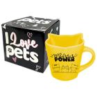 Caneca 3d Orelhinha Gato - Life - Meow Power