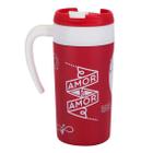 Caneca Aço Inox Térmica - Amo Você