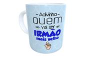 Caneca advinha quem vai ser irmão mais velho presente - Mago das Camisas