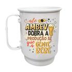 Caneca Alumínio 500ml Alô AMBEV dobra a produção aê que a