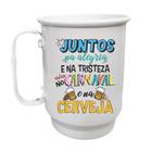 Caneca Alumínio 500ml Juntas na alegria e na tristeza