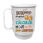 Caneca Alumínio 500ml Segundo os meus cálculos hoje eu tô