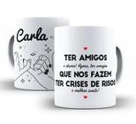 CANECA AMIZADE CANECA PERSONALIZADA BRANCA 325ml