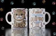 Caneca amor aos animais gato/cachorro - LiveSub