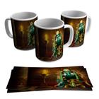 Caneca Amumu Skins LoL Múmia Triste 325ml