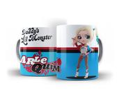 Caneca Harley Quinn Arlequina Esquadrão Suicida 460 Ml, Canequinha Barbie  Nunca Usado 88635845