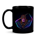 Caneca Avengers Vingadores Thanos Black