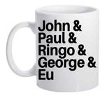 Caneca Banda Rock Beatles Integrantes John Paul Ringo George - Alabama Stamp