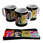 Caneca Beatles Caricatura Rock 325ml